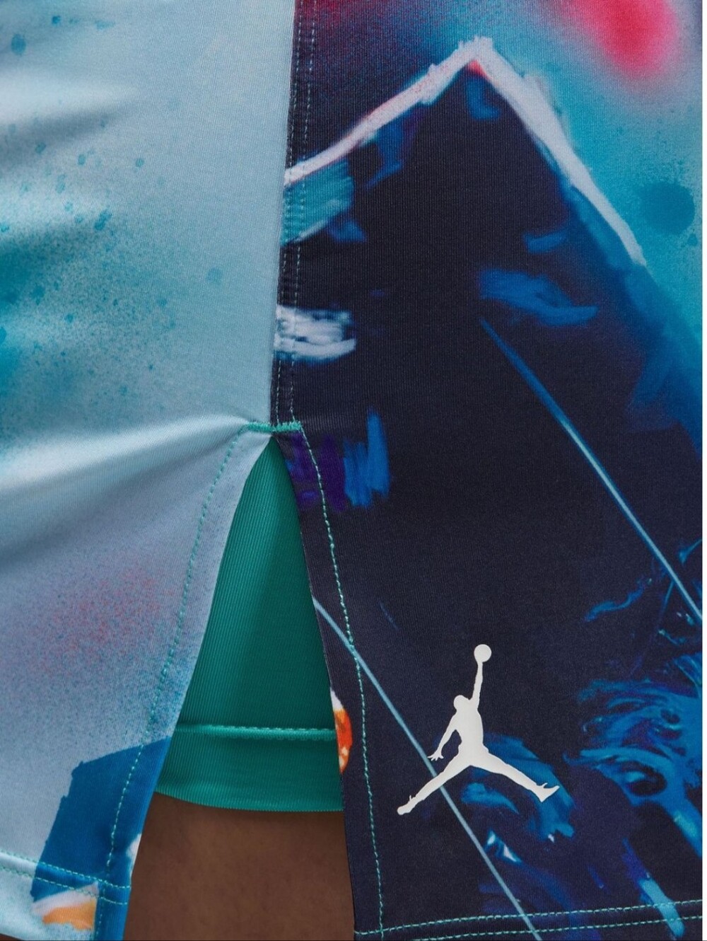 Brand New Jordan Printed Knit Skort Size Women's S SKU HJ0073 100 - Picture 5 of 9